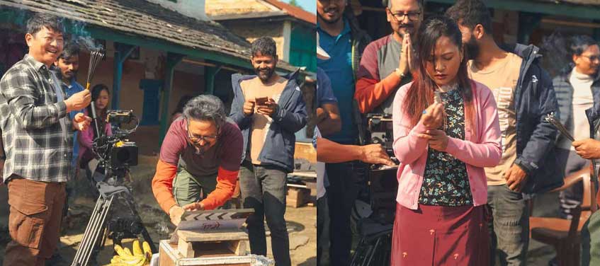 ‘रिमै’को छायांकन शुरु, दयाहाङ र रिश्माको मुख्य भूमिका